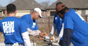 Team Blue, Blue Cross & Blue Shield, Louisiana, Volunteers