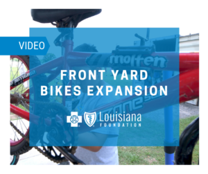 BCBS Foundation front year bikes expansion video post.