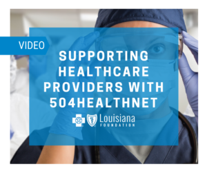 Supporting healthcare video post.