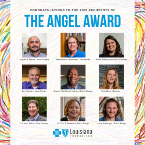 BCBS foundation 2021 Angel Award Recipients.